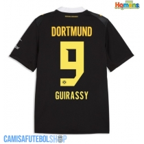 Camisa de time de futebol Borussia Dortmund Serhou Guirassy #9 Replicas 2º Equipamento 2026-27 Manga Curta